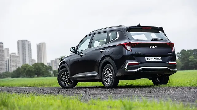 Kia Seltos Left Rear Three Quarter Kia Seltos Left Rear Three Quarter