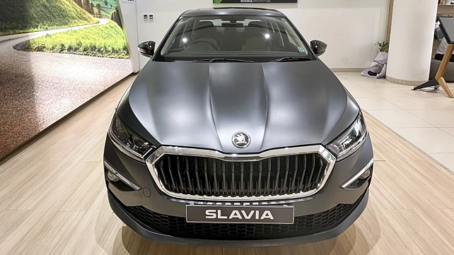 Skoda Slavia Front View Skoda Slavia Front View