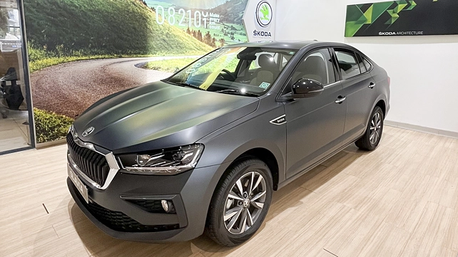 Skoda Slavia Right Front Three Quarter