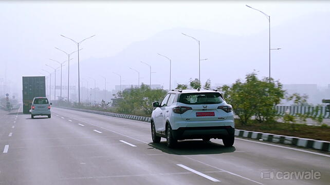 Mahindra XUV400 Right Rear Three Quarter