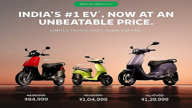 OLA S1 Air Left Front Three Quarter OLA S1 Air Left Front Three Quarter