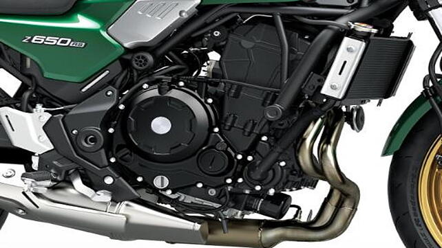 Kawasaki Z650RS Engine From Right