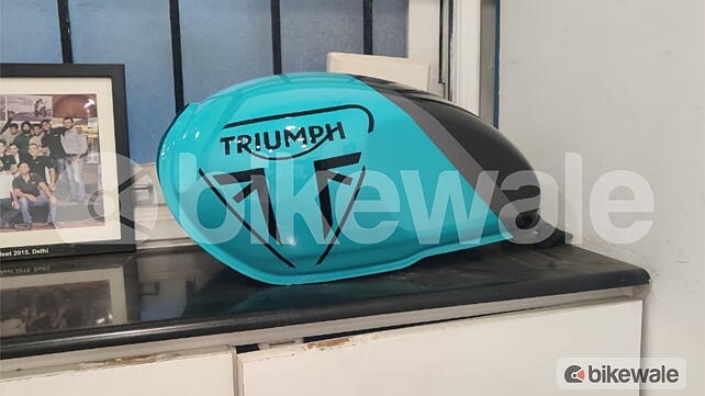 Triumph Scrambler 400 X Fuel Tank