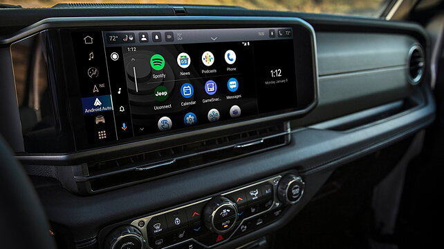 Jeep Wrangler facelift Infotainment System