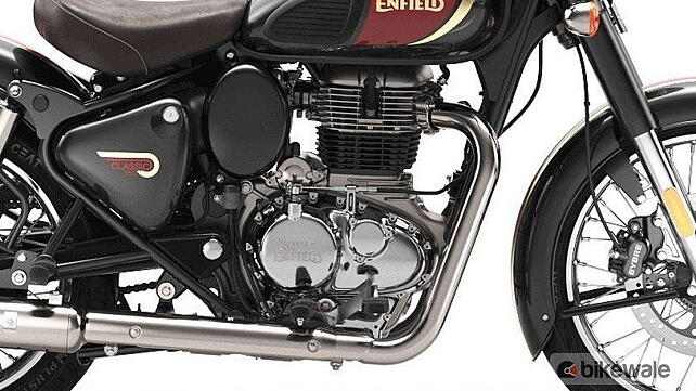 Royal Enfield Classic 350 Bobber Engine From Right