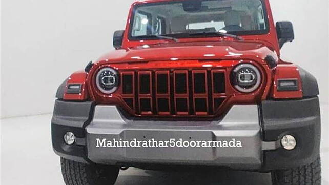 Mahindra Five-door Thar Front View