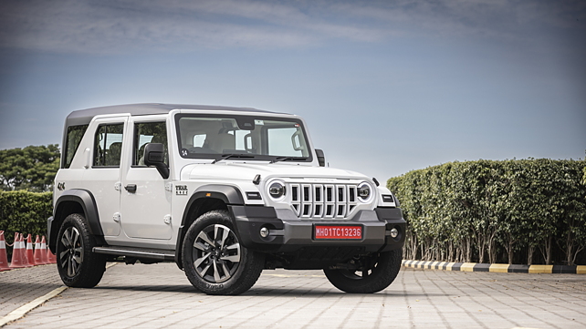 Mahindra Thar Roxx Left Front Three Quarter