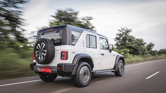 Mahindra Thar Roxx Right Rear Three Quarter