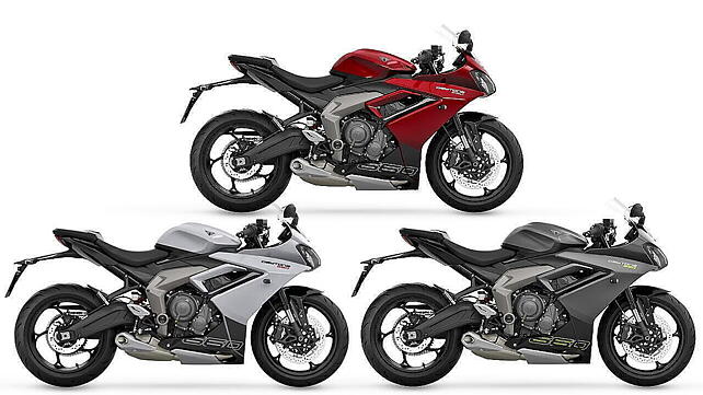 Triumph Daytona 660 colours