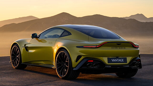 Aston Martin Vantage Left Rear Three Quarter