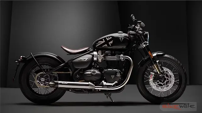 Triumph Bonneville Bobber Right Side Triumph Bonneville Bobber Right Side