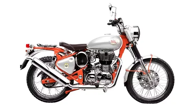 Royal Enfield Bullet Trials 350 Left Side View 