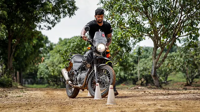 best pose with royal enfield