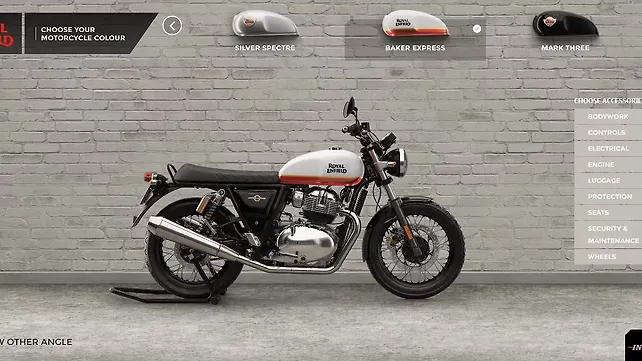 Royal Enfield Interceptor 650 Left Side View Royal Enfield Interceptor 650 Left Side View