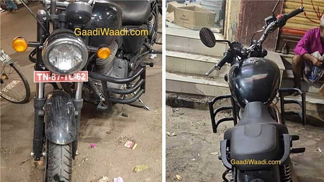 2020 Royal Enfield Thunderbird Bs6 Spied Without Camouflage Bikewale