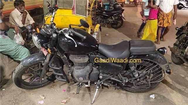 2020 royal enfield thunderbird bs6 spied without camouflage bikewale 2020 royal enfield thunderbird bs6