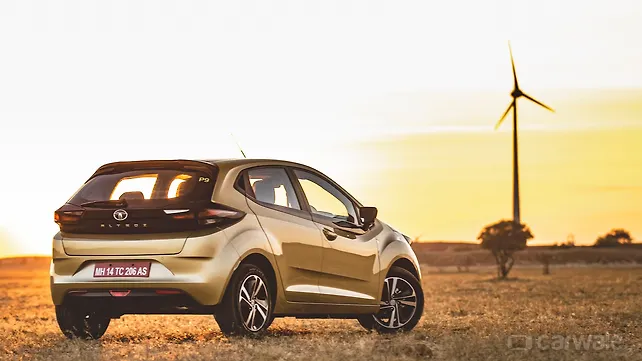 Tata Altroz Rear Right Three-Quarter