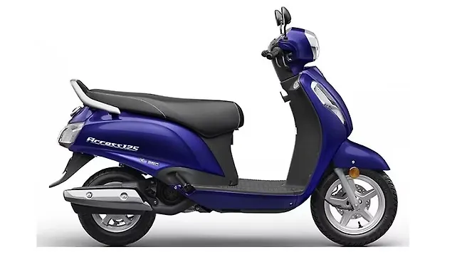 Suzuki Access 125 Left Side View Suzuki Access 125 Left Side View