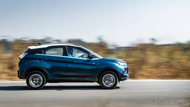 Tata Nexon EV Action Right Side Tata Nexon EV Action Right Side