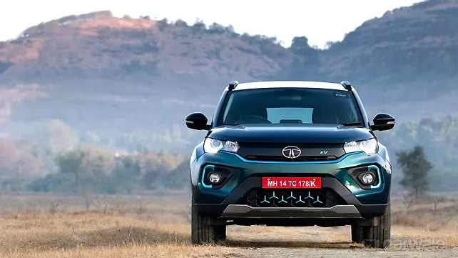 Tata Nexon EV Front view Exterior Tata Nexon EV Front view Exterior