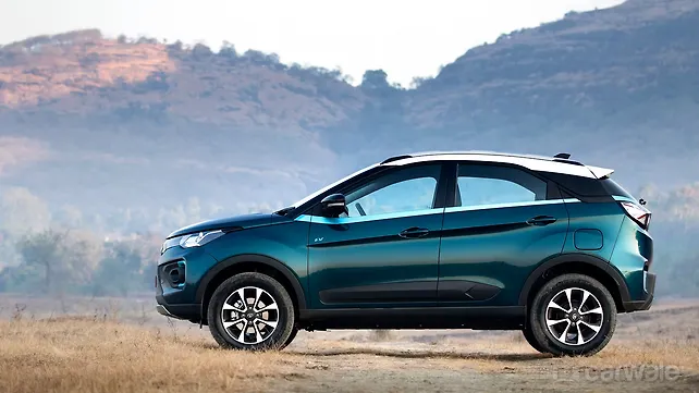 Tata Nexon EV Left Side View Exterior Tata Nexon EV Left Side View Exterior