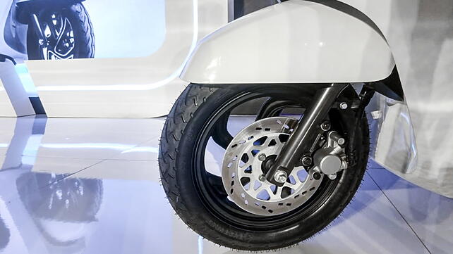 TVS iQube Front Wheel & Tyre