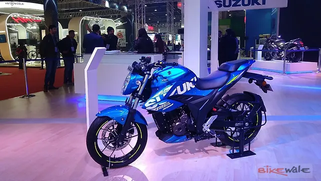 Suzuki Burgman Street 125 Left Side View