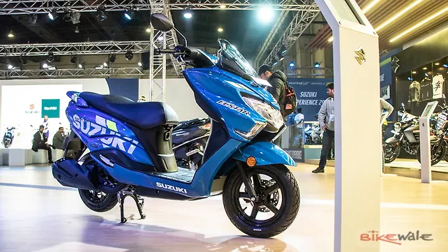 Suzuki Burgman Street 125 Right Front Three Quarter Suzuki Burgman Street 125 Right Front Three Quarter