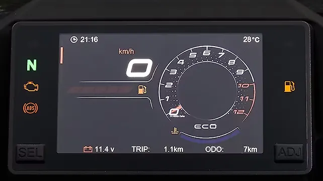 CFMoto 300SR Instrument cluster CFMoto 300SR Instrument cluster