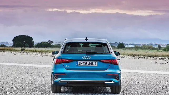 Audi A3 Rear view Audi A3 Rear view