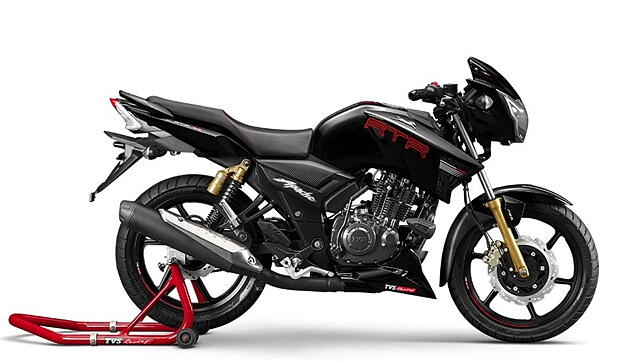 TVS Apache RTR 180 Left Side View