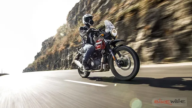 Royal Enfield Himalayan Action Royal Enfield Himalayan Action