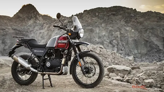 Royal Enfield Himalayan Front Right Three-Quarter Royal Enfield Himalayan Front Right Three-Quarter