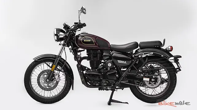 Benelli Imperiale 400 Left Side Benelli Imperiale 400 Left Side