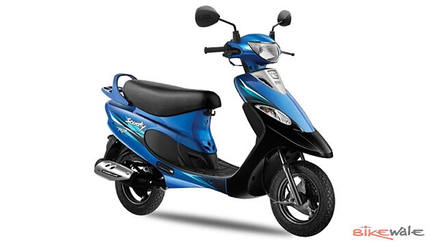 TVS Scooty Pep Plus Front View
