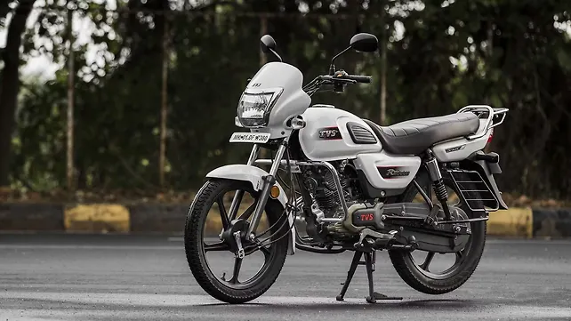 TVS Radeon Front Left Three-Quarter TVS Radeon Front Left Three-Quarter