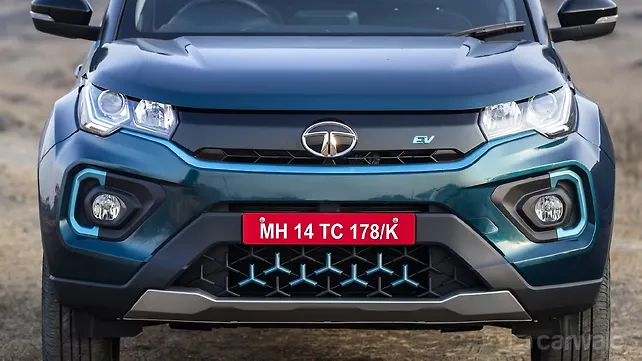 Tata Nexon EV Front view Tata Nexon EV Front view