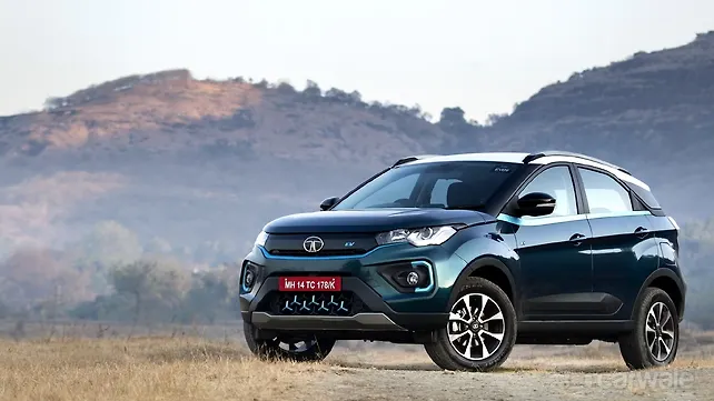 Tata Nexon EV Left Front Three Quarter Tata Nexon EV Left Front Three Quarter