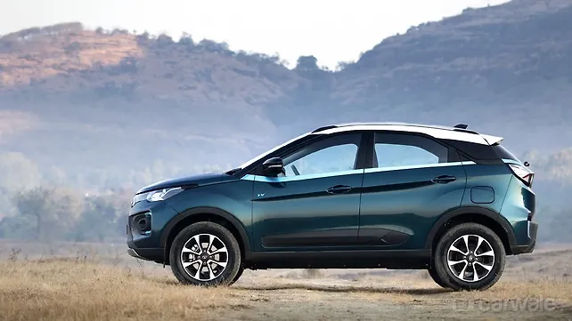 Tata Nexon EV Left Side View Tata Nexon EV Left Side View