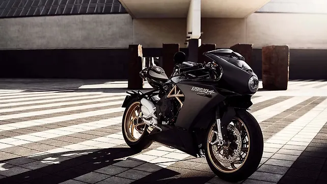 MV Agusta F3 800 Left Side View MV Agusta F3 800 Left Side View