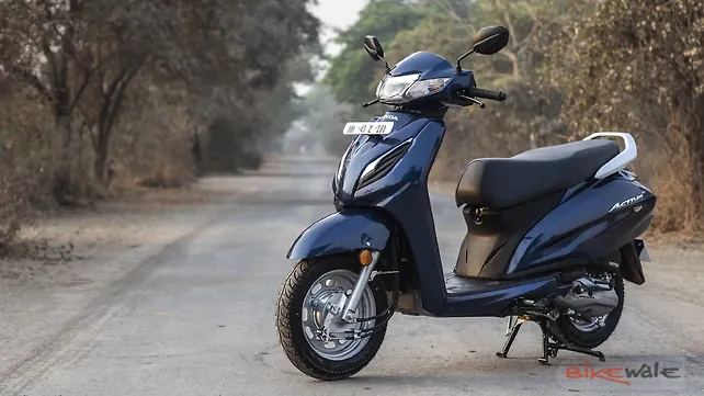 Honda Activa 6G Left Front Three Quarter Honda Activa 6G Left Front Three Quarter