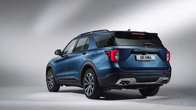 Ford Explorer Plug In Hybrid Debuts With 455bhp And 48km Electric Range Carwale