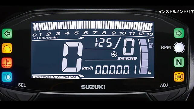 Suzuki Gixxer SF Instrument cluster