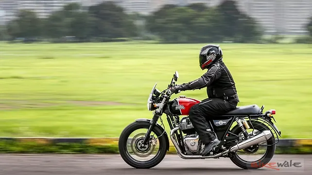 Royal Enfield Interceptor 650 Action Royal Enfield Interceptor 650 Action