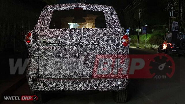 Mahindra New Scorpio Rear view