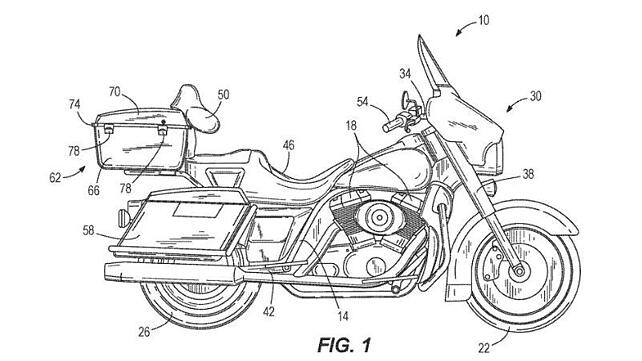 Harley-Davidson Road King patent