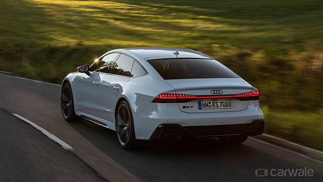 Audi RS7 Sportback left rear three quarter