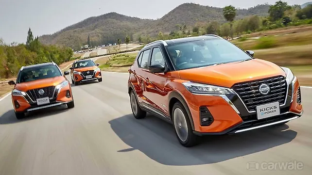 Nissan Kicks Facelift Right Front Three Quarter Nissan Kicks Facelift Right Front Three Quarter