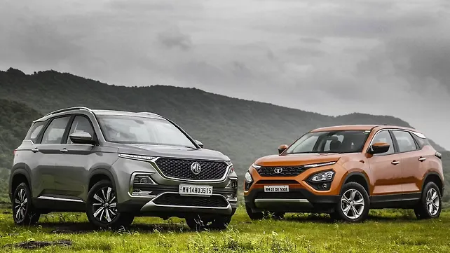 MG Hector vs Tata Harrier Diesel MT 
