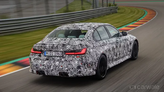 BMW M4 Right Rear Three Quarter BMW M4 Right Rear Three Quarter